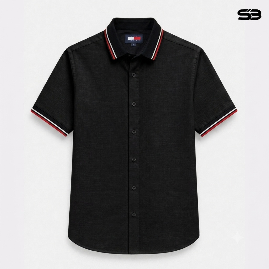 Western Tommy Half Sleeve Shirt - Image 5