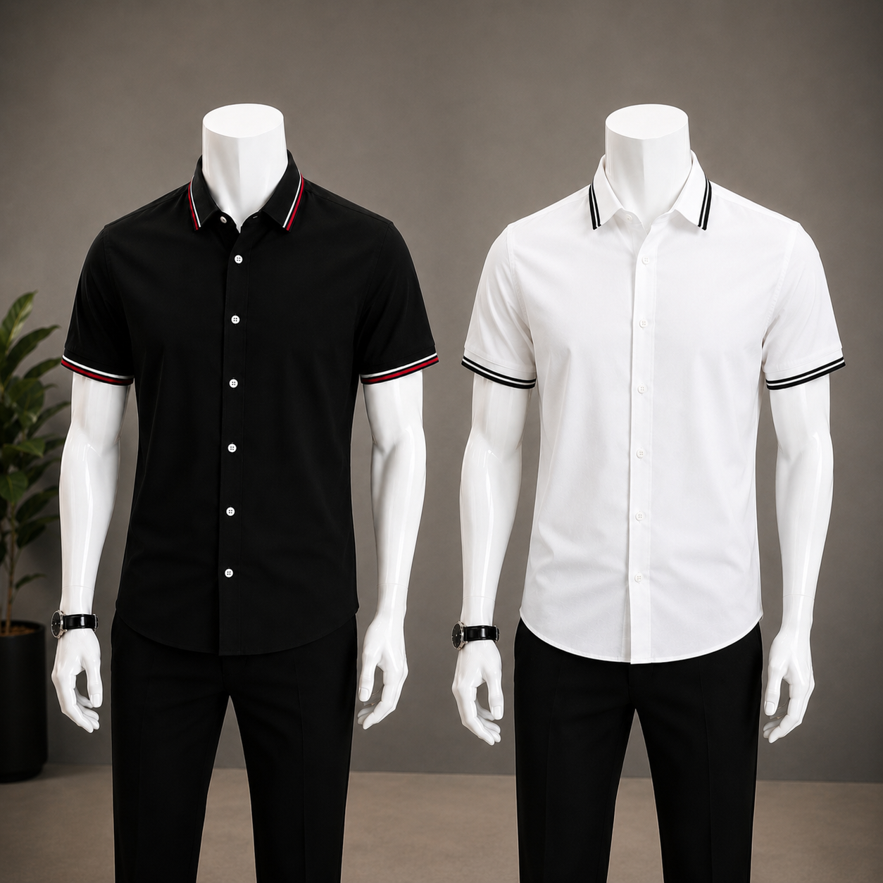Western Tommy Half Sleeve Shirt
