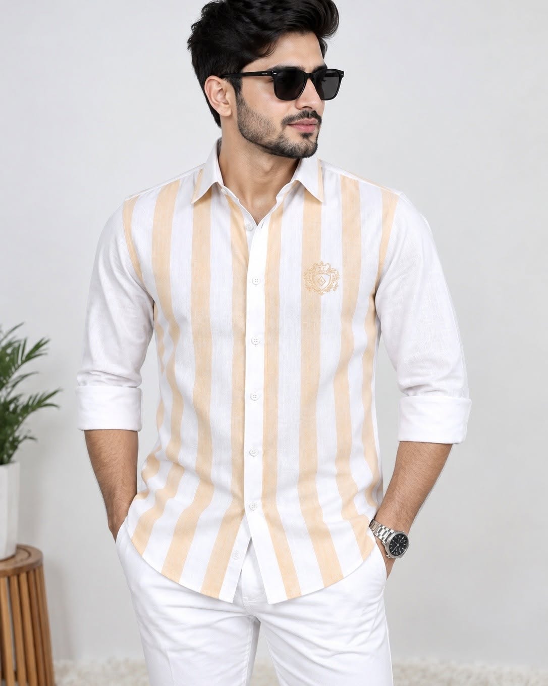 Boss step rimi full shirt - Image 2